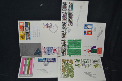GB first day covers 1965 to 1970 period x 41 different & mainly typed address - Picture 3 of 8
