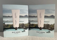 2 x Blue Lagoon Iceland Silica Mud Mask Travel Packets 5 g / 0.17 oz Each