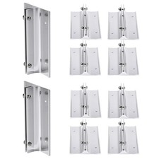 Aluminum Corridor Sign Holder, 10 Pack Direct Sign Mount Bracket, Design
