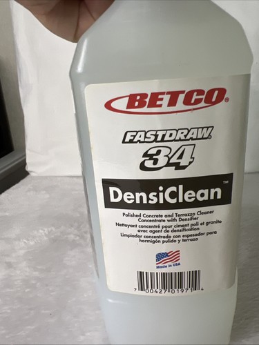 New Betco Densiclean 67.6oz Polished Concrete Terrazzo Cleaner 2L - Picture 3 of 5