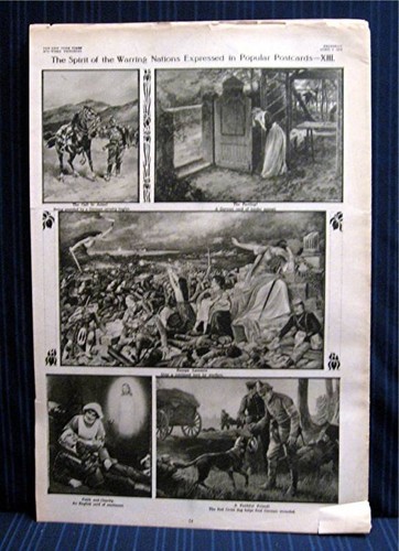 1916 NY Times 04-06 Rivista pittorica guerra mondiale metà settimana - Foto 3 di 3