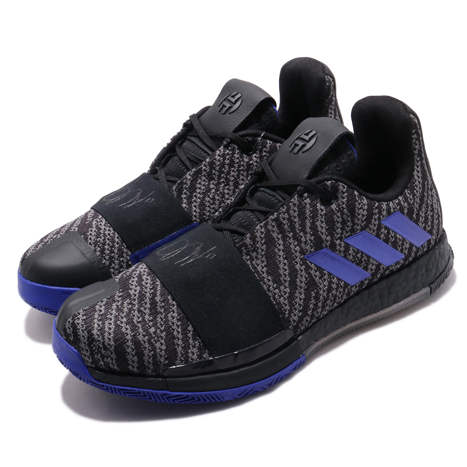 Adidas Harden Vol. 3 III Boost James Black bluee Men Basketball shoes EE3957 Adidas Harden Vol. 3 III Boost James Black bluee Men Men Men Basketball shoes EE3957 6f24de