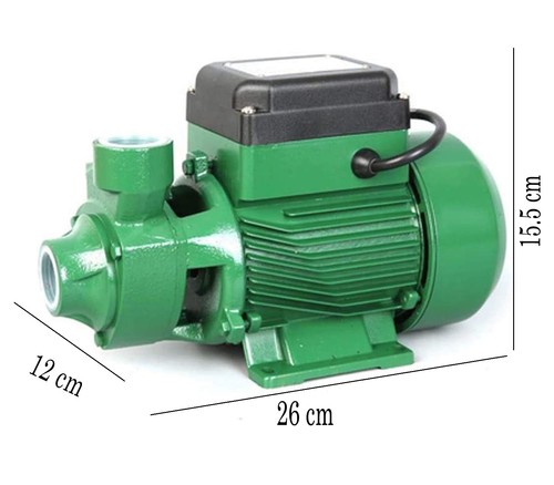 Elettropompa Periferica Autoclave 0.5HP Motore 370W Pompa Girante Acqua QB-60 - Foto 7 di 7