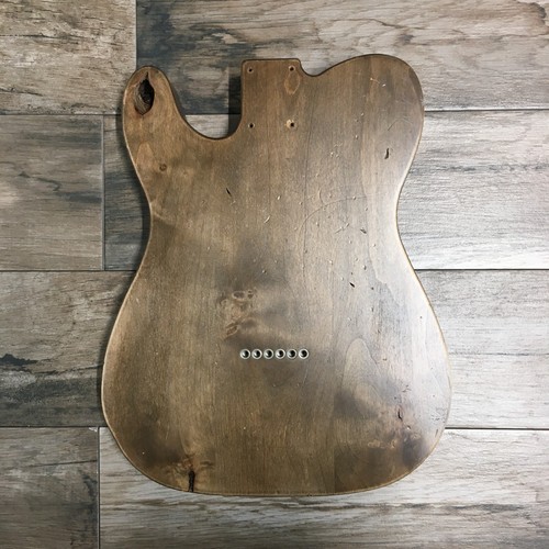 FRANCHIN Mars guitar body WESTERN Rustic Aged Relic natural finish Alder T-type - Imagen 11 de 15