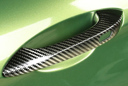 Cover Trim Dry Carbon Fiber Outside Door 2018-2023 For Porsche Cayenne Handle - Picture 10 of 11