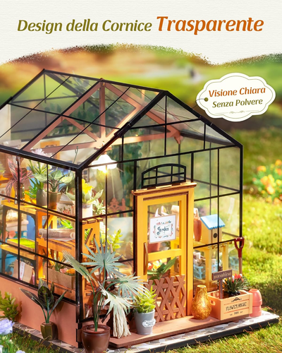 3D Miniatura Casa Delle Bambole Fai Da Te Con Accessori E Mobili Adatti Regalo C - Foto 3 di 12