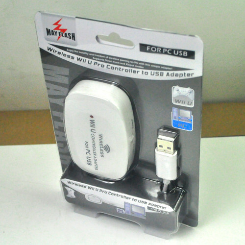 Adaptador controlador inalámbrico Mayflash W009 Wii U Pro para PC USB 1 paquete - Imagen 3 de 4