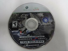 America's Army True Soldiers Microsoft Xbox 360 Game Disc Only Free Ship