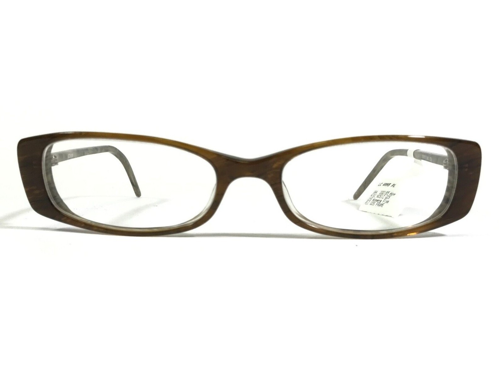 СМОТРИТЕ Оправы для очков Eyewear 410 C3 Коричневые прямоугольные с полной оправой 50-17-140