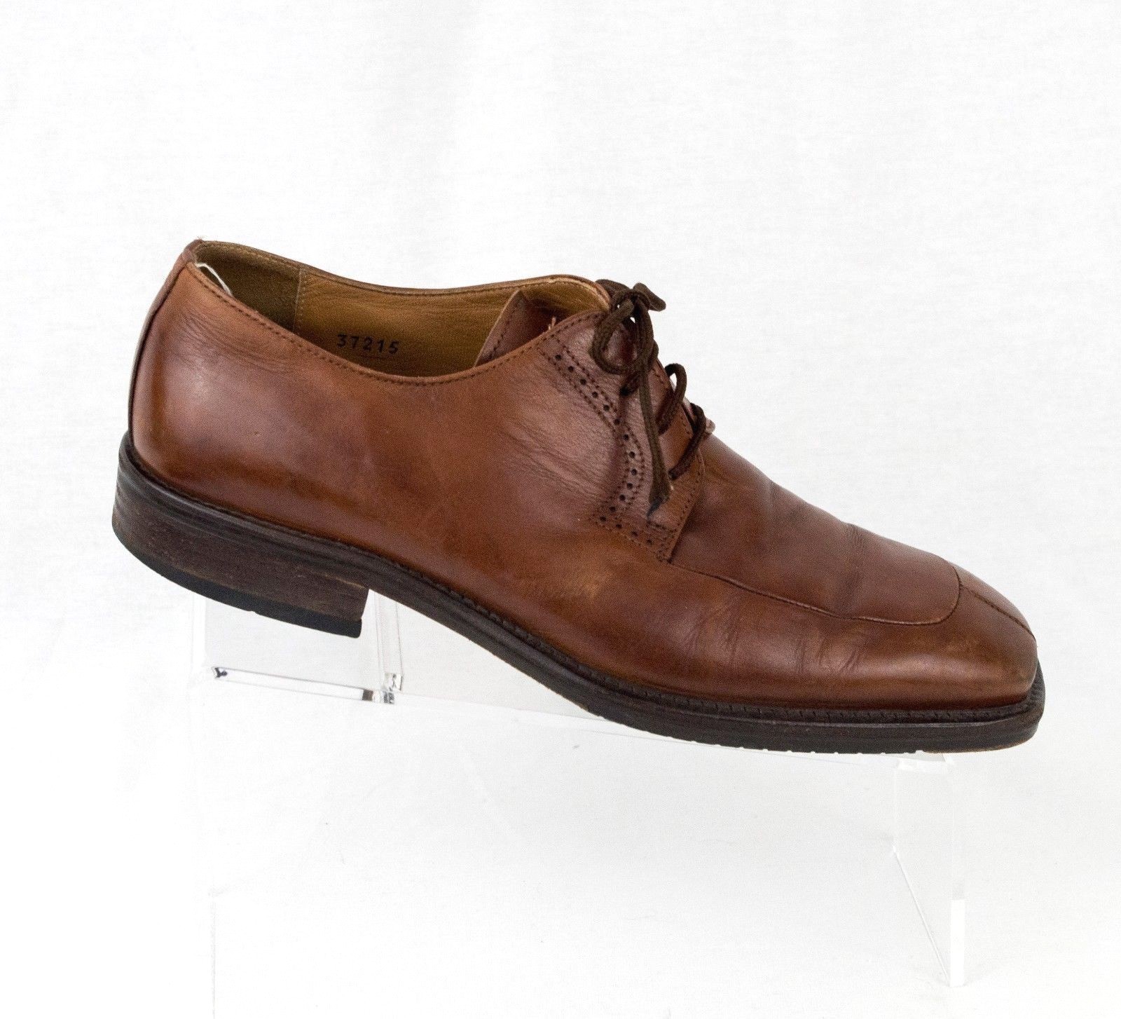 SAOLA Scarpe Oxford in pelle marrone US 9 punta divisa derby stringate EU 41 Mario Bruni Italia