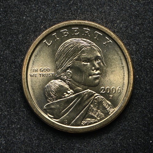 2006-P Sacagawea Dollar BU (bb17899) - Picture 1 of 2