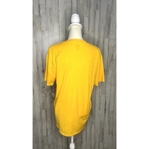 NWT VCU Rams Men's Medium Yellow T-Shirt Short Sleeve Sports College Crew Neck - Picture 3 of 5