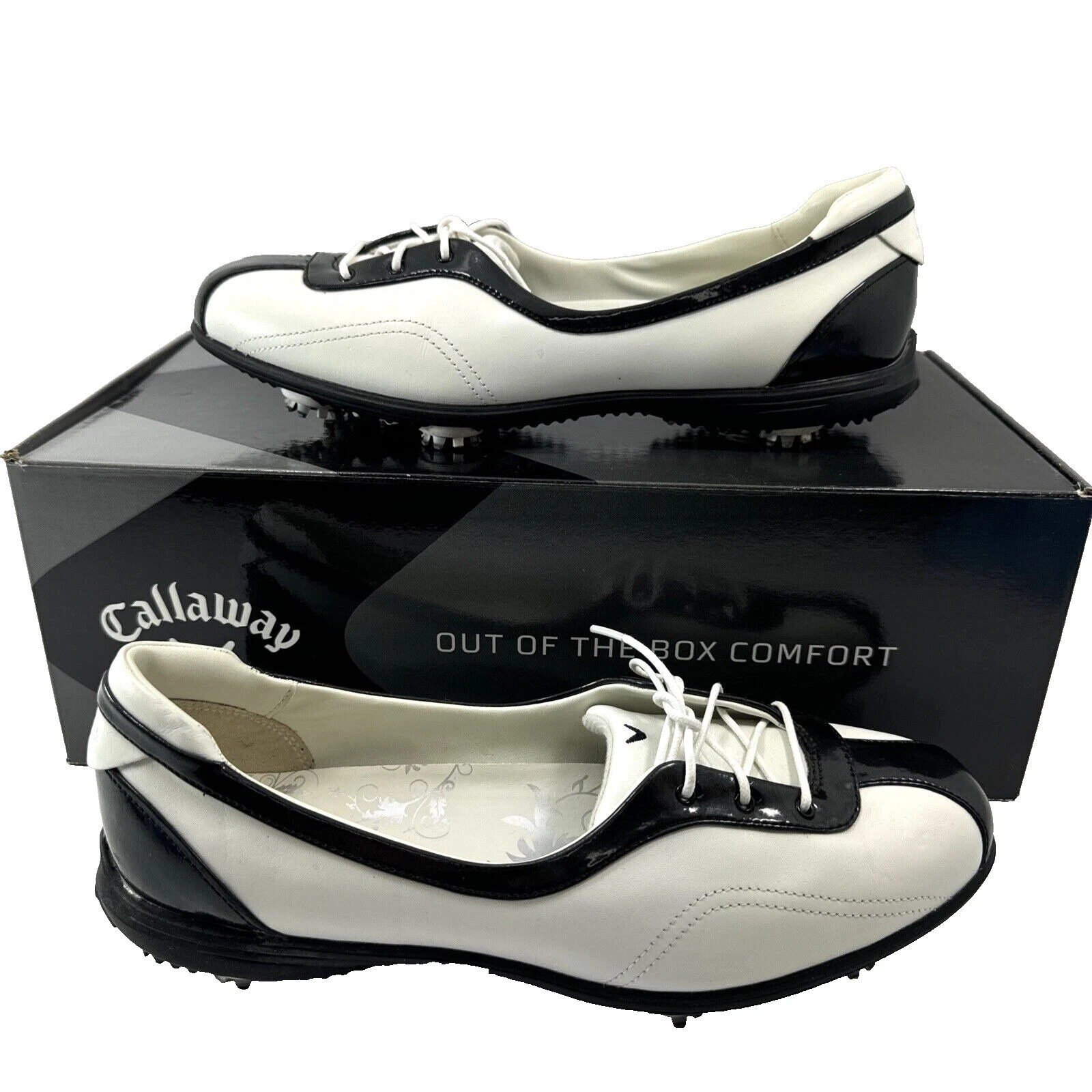 Callaway Golf Mujer Zapato Blanco 9 EE. UU.