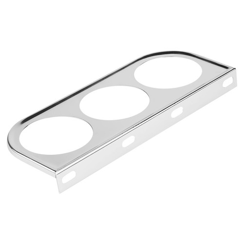 Car Chrome 52mm 2 Inch Multi Hole Meter Gauge Pillar Mount Pod Holder Bracket