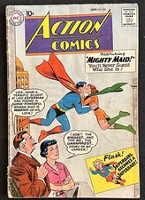 Action Comics #260 DC Comics 1960 Superman Supergirl Silver Age Mighty Maid