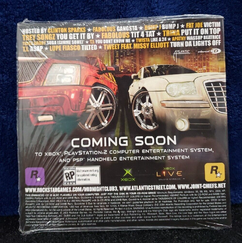Midnight Club 3 Dub Edition Original XBOX/XBOX Live Video Game Demo Disc - Picture 2 of 2