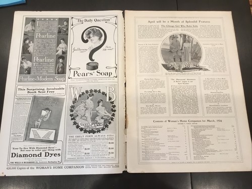 March 1904 Woman's Home Companion First edition Crowell Publishing Co - Picture 3 of 18