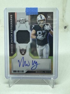 2023 Panini Contenders Optic Michael Mayer Rookie Patch Auto RPA /75
