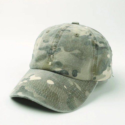 Unisex Wandern Camouflage Taktik Baseball Cap Leave Jungle Mütze unstrukturiert Baumwolle - Bild 12 von 20