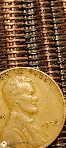 1936 wheat penny no mint mark - Picture 3 of 12