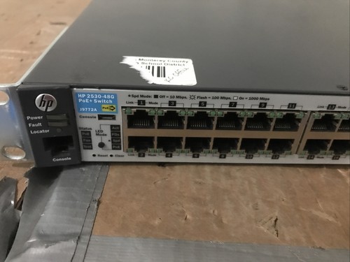 HP J9772A, 48 Ports Rack Mountable Switch - Picture 4 of 5