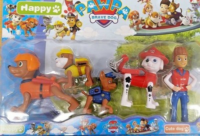 paw patrol action pack rescue team