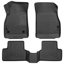 Black Husky Liners WeatherBeater Floor Mats - 2011-2016 Chevrolet Cruze - 2 Row