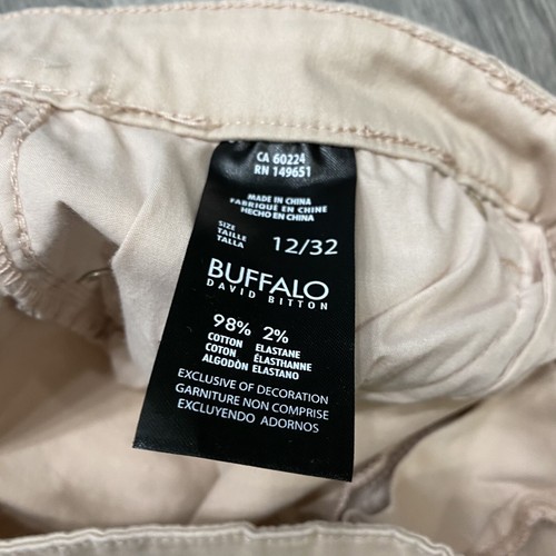 BUFFALO Mid Rise Stretch Pink Skinny Ankle Grazer Casual Pants Womens Size 12/32 - Picture 8 of 12