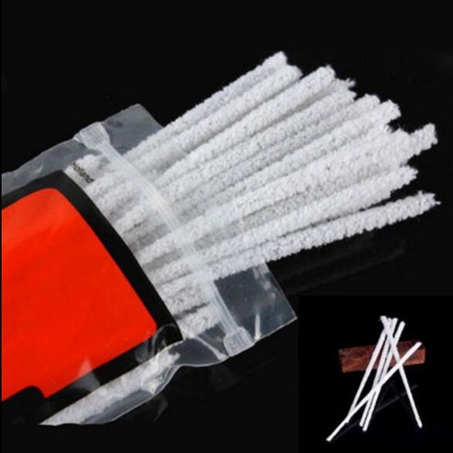 100/50X Cotton SOFT Smoking PIPE CLEANERS Intensive Tabacco Cleaning Tool White - Picture 3 of 5