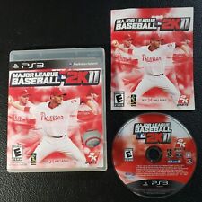 Major League Baseball 2K11-Sony PlayStation 3 (PS3)-Complete-tested/works