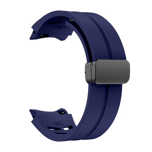 Correa deportiva de silicona para reloj Samsung Galaxy 7/6/5/4/FE 40 44 43 45 47 mm - Imagen 84 de 115