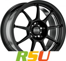 OZ Alleggerita HLT gloss black 8x17" ET48 LK5 112 ML 75 Alufelgen 17 Zoll
