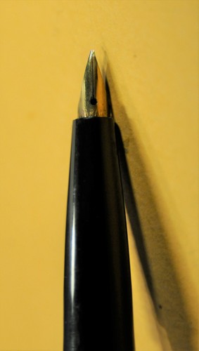 Pluma Estilográfica "Garant" Sator Negro/Cromo&CT Alemán/Era RDA/c.1957 con Caja Original - Imagen 9 de 12