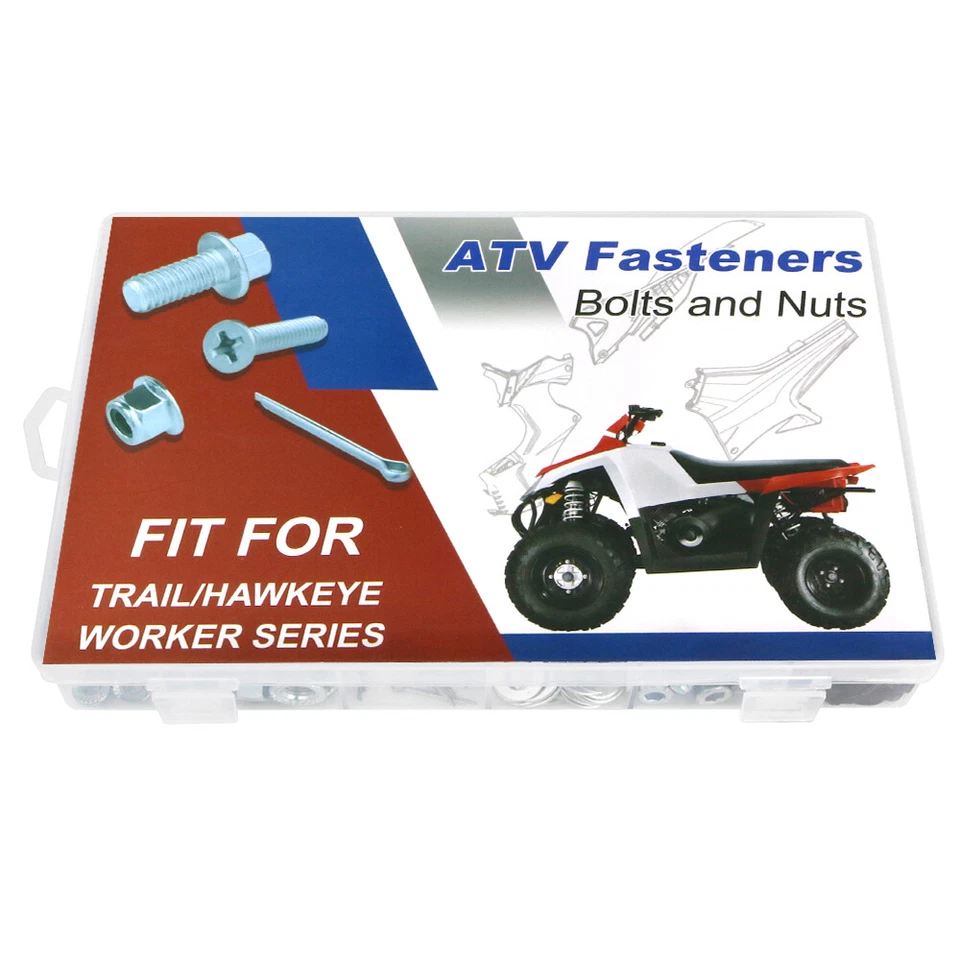 Комплект пластиковых крепежных болтов 330 шт подходит для POLARIS TRACK BLAZER 250/330/400 - Изображение 4 из 4