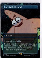 MTG SpongeBob SquarePants Secret Lair Inevitable Betrayal 1935 Foil MagicPatrick
