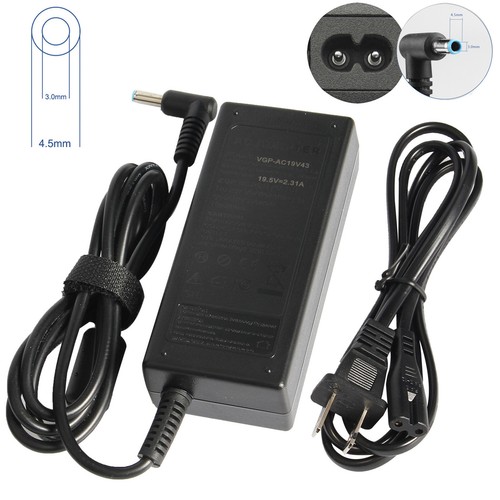 45/65W AC Adapter Charger Power Cord for HP Pavilion x360 13-a010dx Touch Laptop - Picture 9 of 15