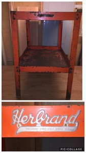 Rare-Vintage-Herbrand-Machinist-Industrial-Utility-Cart
