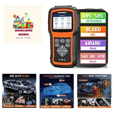 NT630 Plus Scanner with ABS and SRS Full Function, ABS Auto Bleed Car Diagnos...
