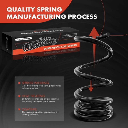 2x Rear Coil Springs for Mercedes W140 300SE S320 500SEL S600 C140 500SEC CL600 - Picture 2 of 10