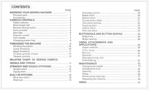 Brother Celebrity 10 e Celebrity 15 manuale di istruzioni stampato e rilegato a pettine - Foto 2 di 7