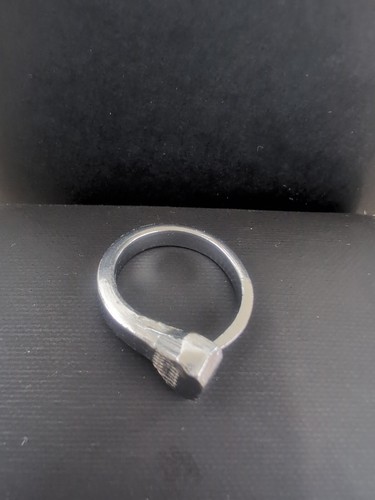 Handgefertigter Hufeisen Nagelring Größe 5 - Bild 2 von 5