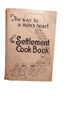 Settlement Cookbook Antique 1923 Hardcover Preowned