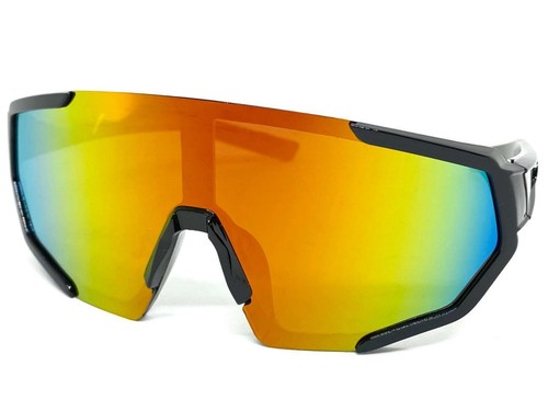 WHOLESALE LOT Kids Boys or Girls Sports Retro Wrap Shield SUN GLASSES 12 Pairs - Picture 6 of 12