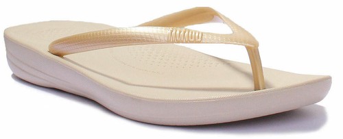 Fitflop Iqushion Summer Flip Flops Womens Beach Sandals UK Size 3 - 8 - Picture 8 of 37