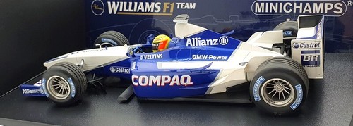 Minichamps scala 1/18 100 020095 - Williams F1 BMW auto di lancio 2002 - Schumacher - Foto 2 di 5