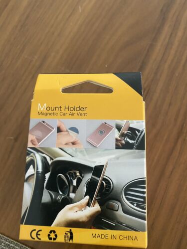 Universal 360° Magnetic Car Mount Cell Phone Holder Stand For iPhone Samsung GPS - Picture 3 of 4