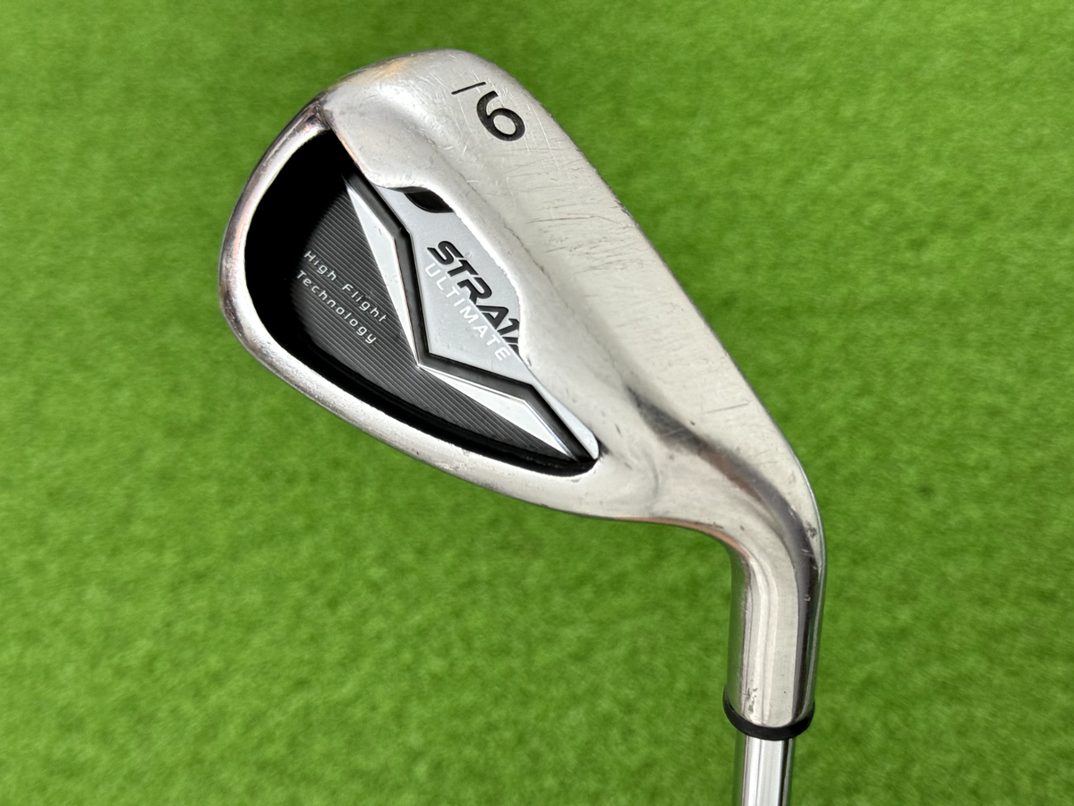 Left-Handed Callaway Big Bertha 8 Iron Uniflex Steel Shaft Big Bertha Grip Left-Handed Callaway Big Bertha 8 Iron Uniflex Steel Shaft Big Bertha Grip