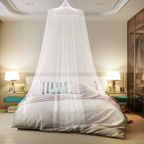 Mosquitero Grande Universal Diseño Cúpula, Portátil Mosquitos, Cama Matrimonio - Imagen 12 de 12