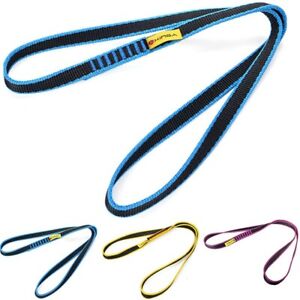 22KN Webbing Strap Sling Bearing Cord For Rock Climbing Arborist Reinforced Rope