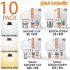 10 X LED 40W Golf Ball Mini Globe Bulb Warm Cool White Day Light B22 B15 E27 E14